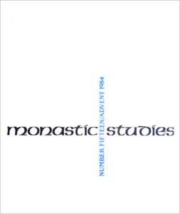 Monastic Studies 15